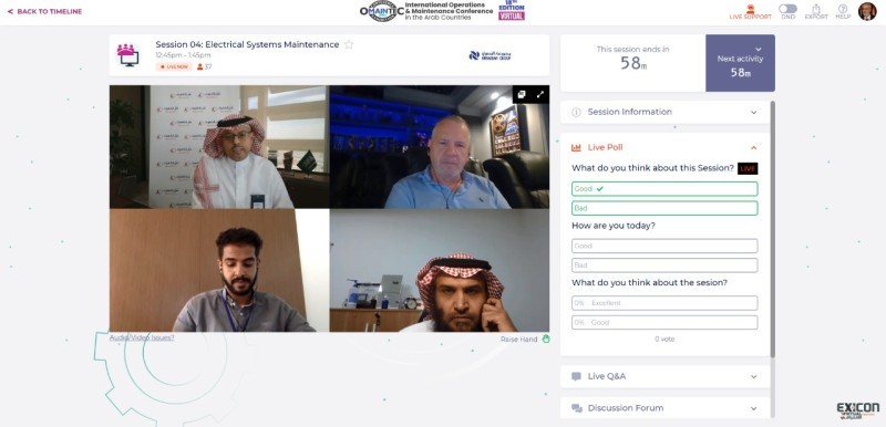 «نقل الكهرباء» تشارك افتراضياً في المؤتمر الدولي الـ18 للتشغيل والصيانة في الدول العربية – أخبار السعودية