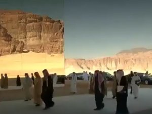 فيديو .. قادة ورؤساء دول الخليج يصلون إلى قاعة مرايا لبدء انعقاد القمة