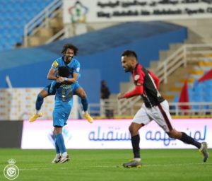 “النصر” يتغلّب على “الرائد” بهدف دون ردّ