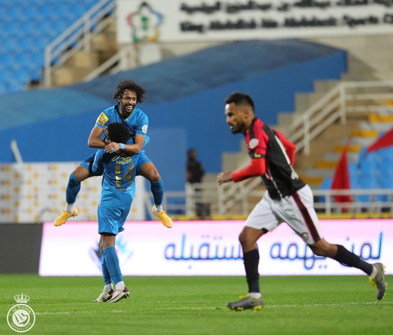 “النصر” يتغلّب على “الرائد” بهدف دون ردّ