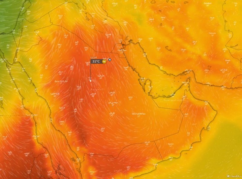 غداً ذروة الحرارة و”البرد” دفع