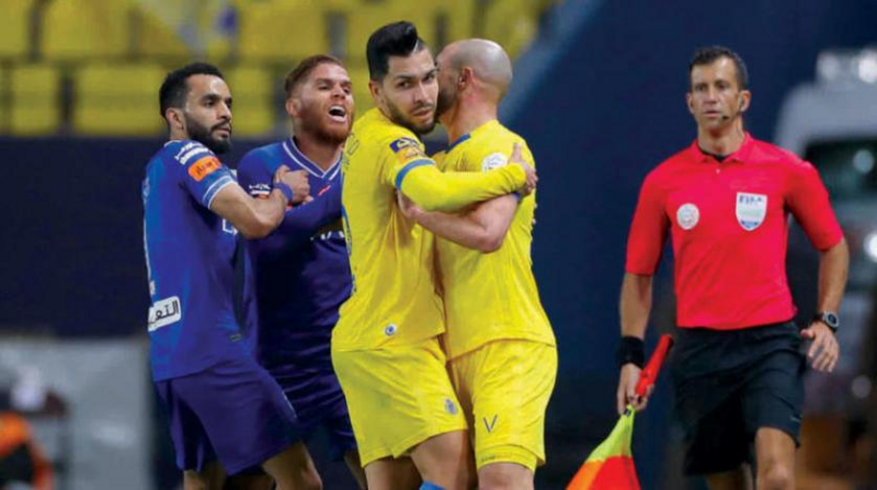 أحداث مباراة “ديربي الرياض” بين الهلال والنصر تحت مجهر الانضباط