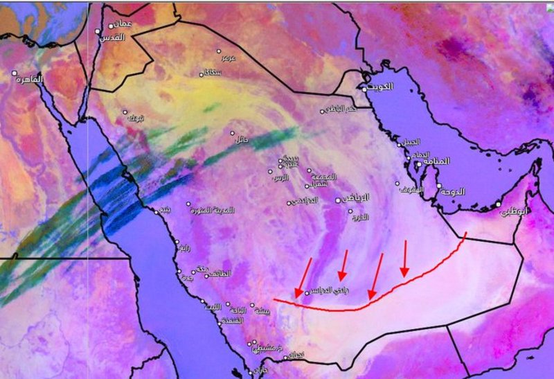 جفاف وغبار وربما ينتهي مارس بلا “مطر