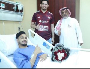 نجاح عملية الرباط للّاعب أحمد أشرف