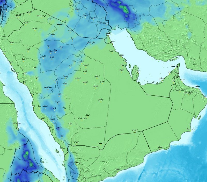 “الحصيني” يتوقَّع حالة ممطرة من خفيفة إلى متوسطة بهذه المناطق.. غ