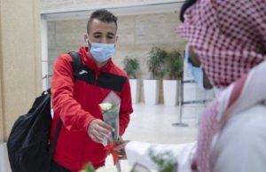 بعثة منتخب فلسطين تصل إلى الرياض استعداداً لمواجهة السعودية