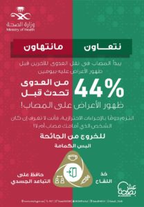 “الصحة”: العدوى تنتقل في 44 % من الحالات قبل ظهور الأعراض