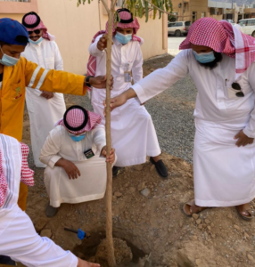 نجران.. فرع الشؤون الإسلامية ينظم برنامجاً مشتركاً للتشجير