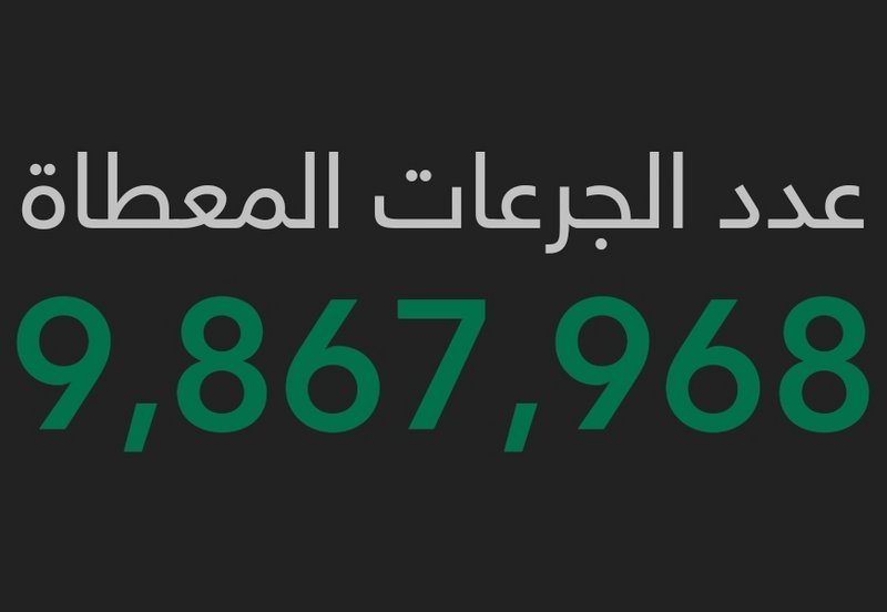 جرعات لقاح كورونا على أعتاب 10 ملايين في السعودية