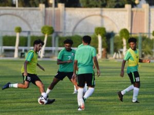 المنتخب السعودي يعاود تدريباته تحضيراً لمواجهة اليمن في كأس العرب