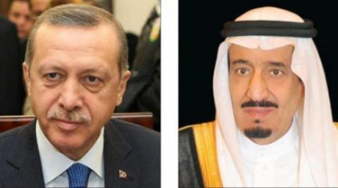 الملك سلمان وإردوغان يستعرضان علاقات البلدين