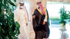 محمد بن سلمان ومحمد بن زايد يبحثان العلاقات والمستجدات