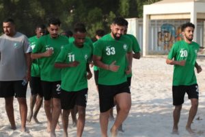 المنتخب السعودي للكرة الشاطئية يرفع استعداده في معسكر الجبيل