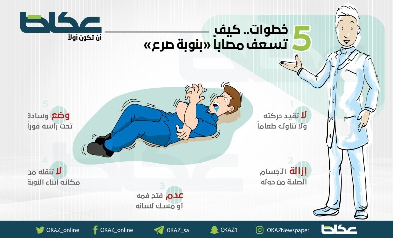 5 خطوات.. كيف تسعف مصابا بـ«نوبة صرع»؟ – أخبار السعودية