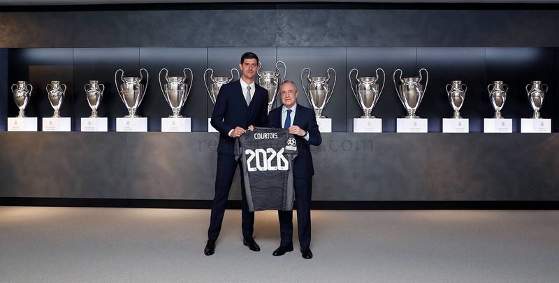 ريال مدريد يتمسك بالبلجيكي “كورتوا” حتى 2026