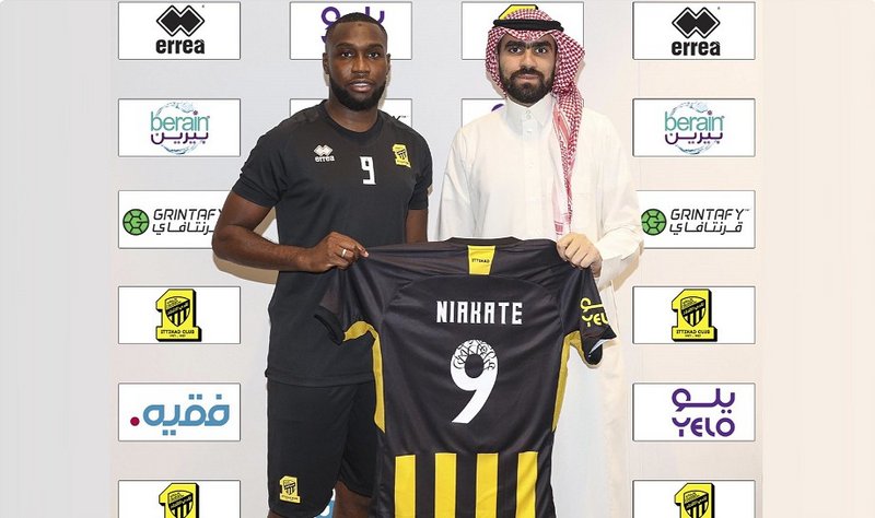 نياكاتي ينضم لتدريبات الاتحاد.. وكعكي يرحِّب به