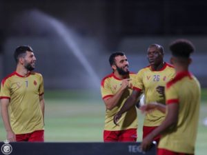 فينست أبو بكر ينعش تدريبات النصر قبل موقعة تراكتور