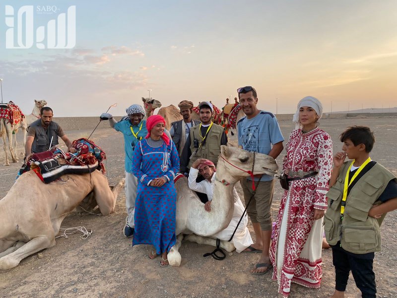 وصول الفريق المشارك في رحلة درب زبيدة 2022 مساء اليوم إلى نقطة ال