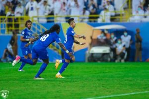 سالم الدوسري أفضل لاعب في مباراة الهلال والنصر