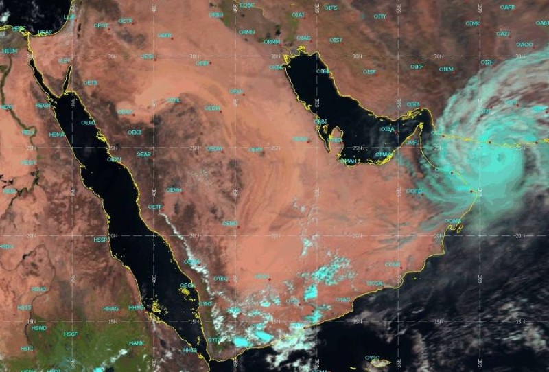 «الأرصاد»: تأثير غير مباشر لإعصار «شاهين» على السعودية.. هطول أمطار اعتبارا من الاثنين – أخبار السعودية