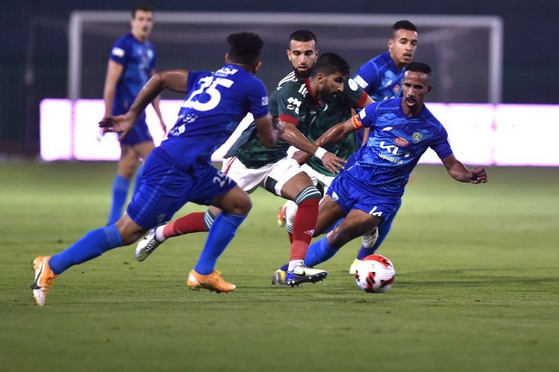 في الجولة السابعة من دوري المحترفين .. لا غالب ولا مغلوب في مبارا