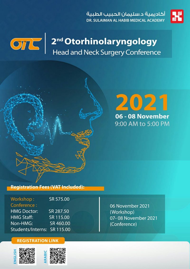 مجموعة سليمان الحبيب تعقد المؤتمر العالمي لأمراض الأنف والأذن وال