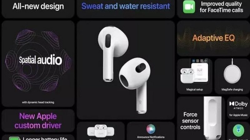 “أبل” تعلن الجيل الثالث من AirPods وتطلق “ماك بوك برو”