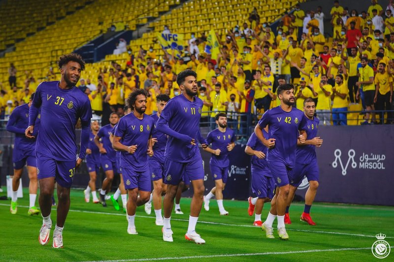 وسط حضور الجماهير.. “النصر” يواصل تحضيراته لمواجهة “الاتفاق”