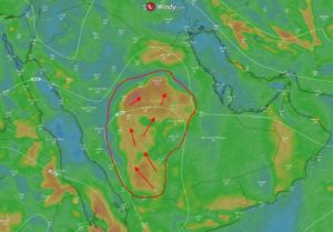 اليوم هو الأخير في “نوء العواء” وأول “نجوم الوسم”