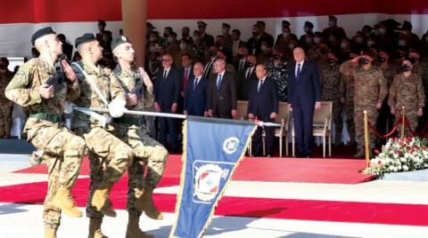 احتفالان مدني وعسكري رمزي في ذكرى استقلال لبنان