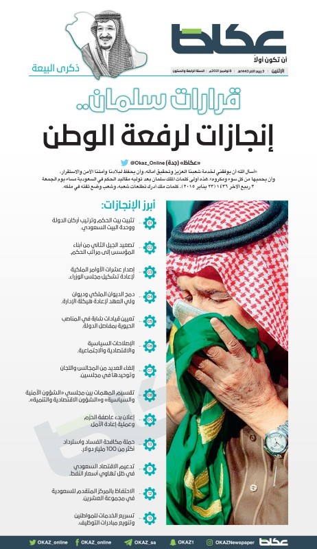 قرارات #سلمان.. إنجازات لرفعة الوطن