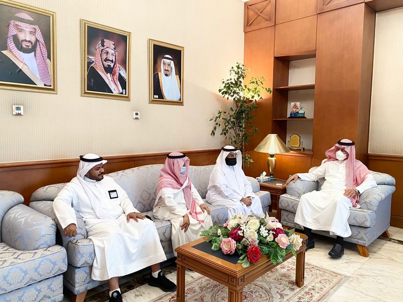 “آل خريف” يستقبل مدير أحوال القطيف الجديد