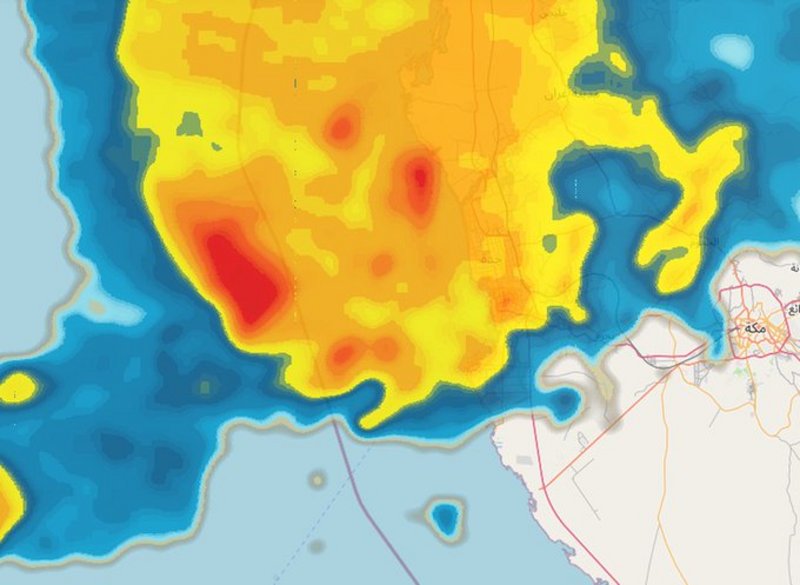 الاضطرابات الجوية تضرب جدة.. أمطار غزيرة وعواصف وهذه تنبيهات