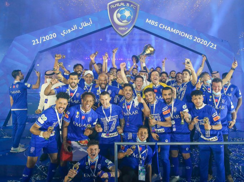 الهلال بطلًا للدوري.. الفيصلي يتوج بكأس الملك.. النصر يفوز بكأس ا