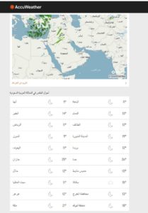 أجواء باردة على معظم المناطق