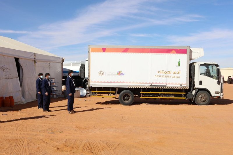 3365 أسرة تستفيد عبر “خيرات” من وجبات مهرجان الملك عبدالعزيز للإب