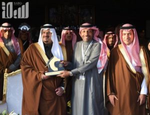 أمير الرياض بالنيابة يكرّم “سبق” لرعايتها “جمال الخيل”