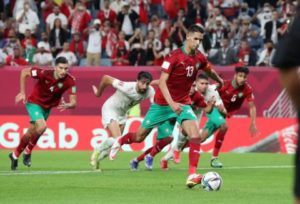 المغرب يهزم فلسطين برباعية في مستهل مشواره بكأس العرب (فيديو)