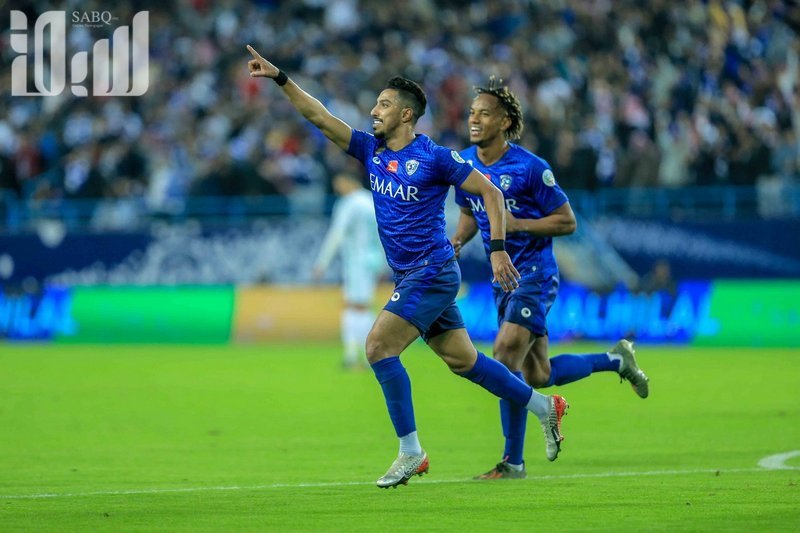 لاعب الهلال “سالم الدوسري”.. رابع أفضل لاعب آسيوي لعام 2021