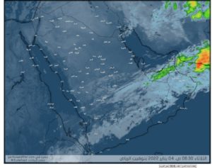 “الحصيني” يوضّح خريطة هطولات الأمطار.. اليوم