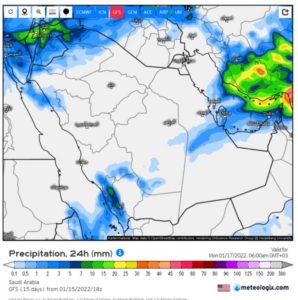 “الباردة الأقوى” تتوغل والثلوج تتهيأ.. “خريطة ثامن أيام المطرية”