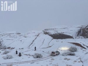 انخفاضٌ في الحرارة على معظم المناطق.. وثلوجٌ على مرتفع