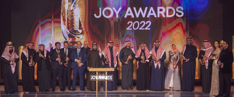 9 سعوديين بين الفائزين بجوائز “صنّاع الترفيه”JOY AWARDS بنسخته ال