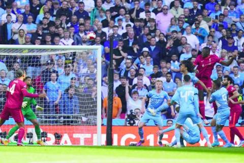 ليفربول يُقصي مانشستر سيتي ويبلغ نهائي كأس إنجلترا