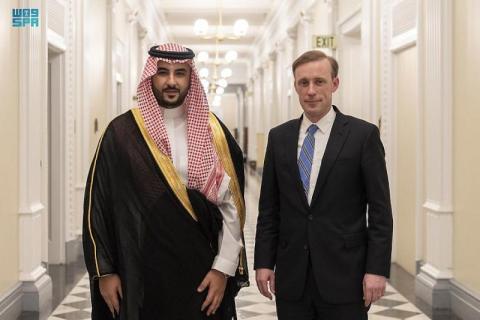 خالد بن سلمان يلتقي سوليفان في واشنطن ويبحث معه تعزيز العلاقات