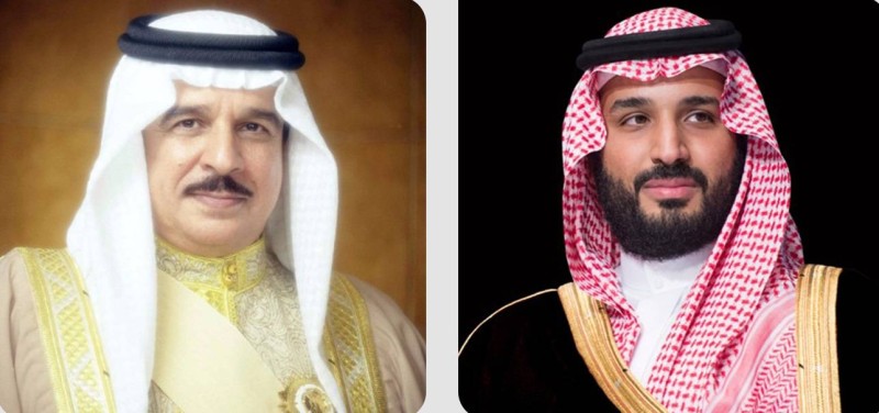 ولي العهد يتلقى اتصالاً هاتفياً من ملك البحرين هنأه فيه بعيد الفطر المبارك – أخبار السعودية