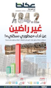 84.2 % غير راضين عن أداء «مطوري سكني»! – أخبار السعودية