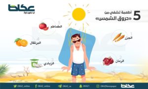 5 أطعمة تشفي من حروق الشمس