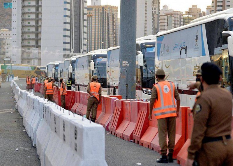 انطلاق خدمة النقل الترددي للحجاج بين منى والمسجد الحرام – أخبار السعودية