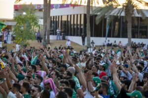 جمهور المنتخب السعودي ينظم أول مسيرة في كأس العالم 2022.. اليوم – أخبار السعودية